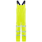 Leo Workwear Yellow Hi Vis Overalls, XXXXXL