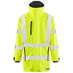 Leo Workwear EASTLEIGH Yellow Unisex Hi Vis Jacket, XXXL
