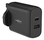 Ansmann 45W USB Adapter AC/DC Adapter 5 → 20V dc Output, 2.4 → 3A Output