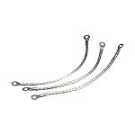 nVent ERICO BJ Round Braid Braided Wire, 7.87in, 45 A, RoHS