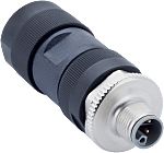 Connecteur SICK série YM12PA5, M12, 4 contacts, Montage sur le côté