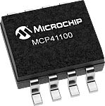 MCP41100-I/SN, Digital Potentiometer 256-Position Linear SPI 8 Pin, SOIC