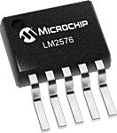 Microchip, LM2576WU Step-Down Switching Regulator, 1-Channel 0.003A Adjustable 5-Pin, DDPAK