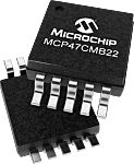 Convertidor digital a analógico MCP47CMB22-E/UN, 12, 4.5sps MSOP, 10 pines, Serie (I2C)