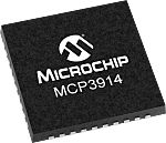 MCP3914A1T-E/MV,Analogue Front End, 8-Channel 24, 125ksps I2C, SPI, 40-Pin UQFN