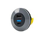 Alfatronix Ltd Car Charger, 9 → 32V dc Input, 5.2V dc Output USB, 3.6A