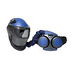 Sundstrom H06 Series Powered Powered Respirator Kit Helmet (without Lens), 2 Filters, EN 12941