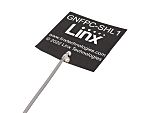 TE Connectivity ANT-GNFPC-SAHL1100UF Square Omnidirectional GPS Antenna with MHF1 Connector