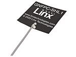 TE Connectivity ANT-GNFPC-SHL15100UF Square Omnidirectional GPS Antenna with MHF1 Connector