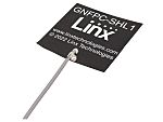 TE Connectivity ANT-GNFPC-SHL15100M4 Square Omnidirectional GPS Antenna with MHF4 Connector
