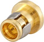 Rosenberger 19S602 Series, Jack Bulkhead SMA Connector, Solder Termination, Straight Body