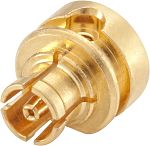 Rosenberger 18K203 Series, Jack Surface Mount MCX Connector, Solder Termination, Right Angle Body