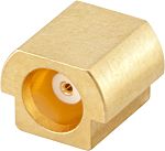 Rosenberger 29K203 Series, Jack Surface Mount MCX Connector, Solder Termination, Right Angle Body