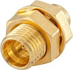 Rosenberger 19S601 Series, Jack Bulkhead SMA Connector, Solder Termination, Straight Body
