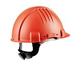 3M G3501 Series Orange Hard Hat, Adjustable