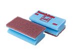 3M Blue Sponge Scourer 133mm x 70mm x , for Surface Cleaning Use