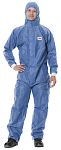3M Blue, White Coverall, EN 1073-2, EN 1149-5, XXXXXXL