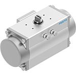Festo DFPD Series 8 bar Single Action Pneumatic Rotary Actuator, 90° Rotary Angle, 120mm Bore