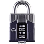 Squire Padlock Steel Padlock, 10mm Shackle, 55mm Body