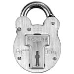 Squire Padlock Weatherproof Steel Padlock, 8mm Shackle, 51mm Body