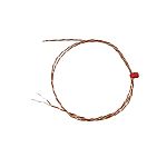 RS PRO Type Type K Thermocouple 0.3m Length, 1/0.2mm Diameter, -75°C → +250°C