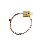 RS PRO Type Type K Thermocouple 0.3m Length, 1/0.2mm Diameter, -75°C → +250°C