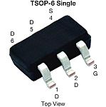Vishay SI3122DV N-Channel MOSFET, 1.3 A, 100 V, 6-Pin PowerPAK SI3122DV-T1-GE3