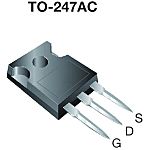 Vishay EF Series N-Channel MOSFET, 8 A, 800 V, 3-Pin TO-247AC SIHG11N80AEF-GE3
