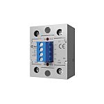 Finder 77 Series Series Solid State Relay, 75 A Load, DIN Rail Mount, 600 V ac/dc Load, 230 V ac/dc Control