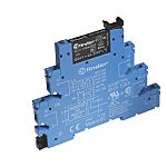 Finder 38 Series Electromechanical Interface Relay, DIN Rail Mount, 230V ac Coil, SPDT, 2-Pole, 8A Load