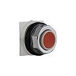 Schneider Electric Harmony 9001K Series Red Spring Return Push Button Head, 22.5mm Cutout