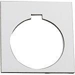 Schneider Electric Blank Legend Plate for Use with Push Button