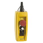 Schneider Electric Snap Action Control Station Switch - 3 NC, Glass Reinforced Polyester, Red, Emergency Stop, IP65