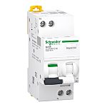 Schneider Electric RCBO, 16A Current Rating, 1P+N Poles, 30mA Trip Sensitivity, Type C, Acti9 Range