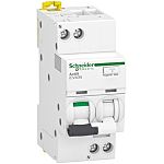 Schneider Electric RCBO, 20A Current Rating, 1P+N Poles, 30mA Trip Sensitivity, Type B, Acti9 Range