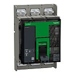 Schneider Electric, ComPacT MCCB 3P 1kA, Breaking Capacity 50 kA, Fixed Mount