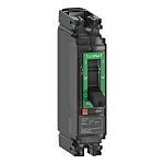 Schneider Electric, ComPacT MCCB 1P 100A, Breaking Capacity 40 kA, Fixed Mount