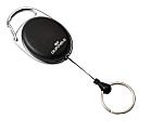 Durable Black Metal, Plastic Badge Reel With Badge Reel