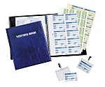 Durable A7 Wirebound Hardcover Notepad, 100 Plain Sheets