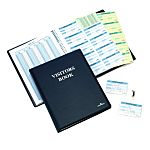 Durable A7 Wirebound Hardcover Notepad, 300 Plain Sheets
