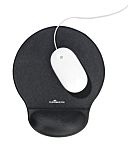 Durable Charcoal Gel Mouse Pad & Wrist Rest 260 x 230mm 26mm Height