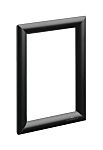 Durable DURAPRINT Black 148 x 210mm Smooth - rigid and glazed Information Frame, 240mm Height, 179mm Width