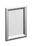 Durable DURAPRINT Silver 148 x 210mm Smooth - rigid and glazed Information Frame, 240mm Height, 179mm Width
