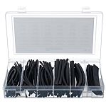 Panduit Adhesive Lined Heat Shrink Tubing, Black x 152.4mm Length 3:1 Ratio, KP Series