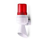 Red Beacon, 24 V dc, IP43, Screw Mount