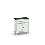 2 Door, 2 Drawer Sheet Steel Floor Standing Cabinet, 800 x 550 x 965mm