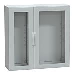 PanelSeT PLA Series Fibreglass Reinforced Polyester Double-Door-Door Floor Standing Enclosure, Glazed Door Door, IP65,
