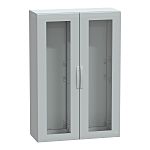 PanelSeT PLA Series Fibreglass Reinforced Polyester Double-Door-Door Floor Standing Enclosure, Glazed Door Door, IP65,
