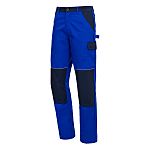 NITRAS SAFETY 7511 's Navy/Royal Blue Trousers Breathable, Lightweight Regular Fit, Size 40 28.7 → 32.7in W 81cm