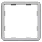 Siemens Silver 1 Gang Cover Plate Thermoplastic Faceplate & Mounting Plate